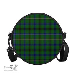 Scottish Henderson Modern Tartan Round Crossbody Bags - Round Purse Scottish Plaid Tartan Plaid - ScotsTee - scotstee.com