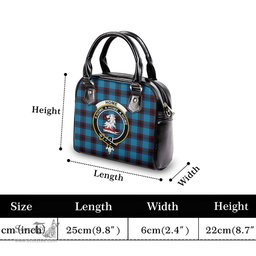 Scottish Home Ancient Tartan Shoulder Handbags with Family Crest Scottish Plaid Tartan Plaid - ScotsTee - scotstee.com