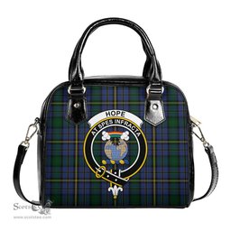 Scottish Hope Clan Originaux Tartan Shoulder Handbags with Family Crest Scottish Plaid Tartan Plaid - ScotsTee - scotstee.com