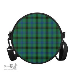Scottish Henderson Ancient Tartan Round Crossbody Bags - Round Purse Scottish Plaid Tartan Plaid - ScotsTee - scotstee.com