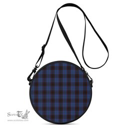 Scottish Home (Hume) Tartan Round Crossbody Bags - Round Purse Scottish Plaid Tartan Plaid - ScotsTee - scotstee.com