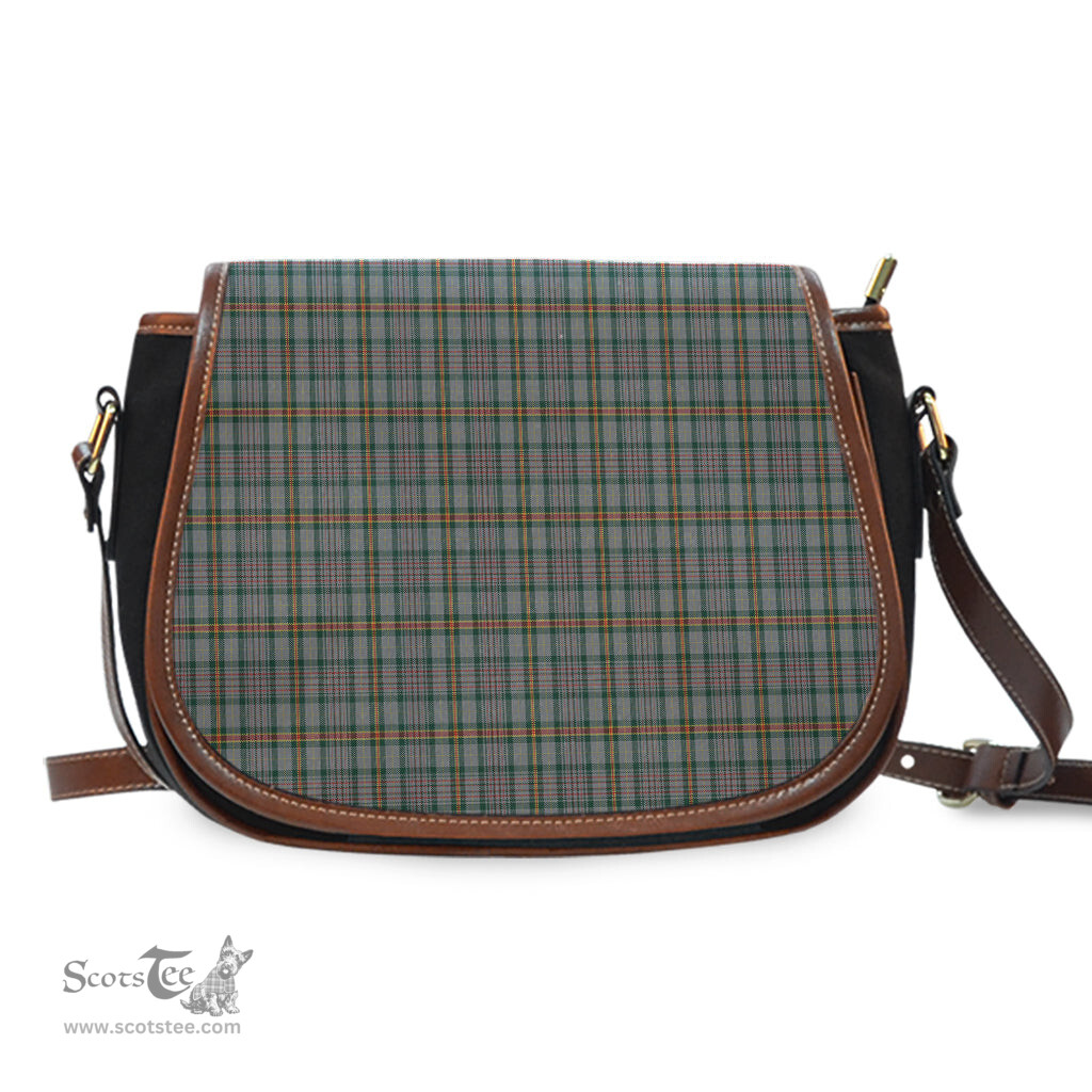 Scottish Howell of Wales Tartan Saddle Crossbody Bag Scottish Plaid Tartan Plaid - ScotsTee - scotstee.com