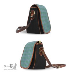 Scottish Irvine of Drum Tartan Saddle Crossbody Bag Scottish Plaid Tartan Plaid - ScotsTee - scotstee.com