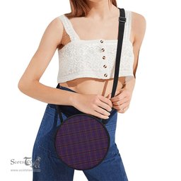 Scottish James of Wales Tartan Round Crossbody Bags - Round Purse Scottish Plaid Tartan Plaid - ScotsTee - scotstee.com