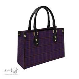 Scottish James of Wales Tartan Leather Bag for Women Scottish Plaid Tartan Plaid - ScotsTee - scotstee.com