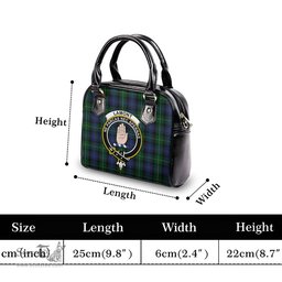 Scottish Lamont #2 Tartan Shoulder Handbags with Family Crest Scottish Plaid Tartan Plaid - ScotsTee - scotstee.com