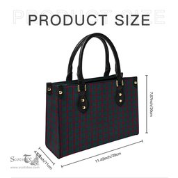 Scottish Jardine Dress Tartan Leather Bag for Women Scottish Plaid Tartan Plaid - ScotsTee - scotstee.com