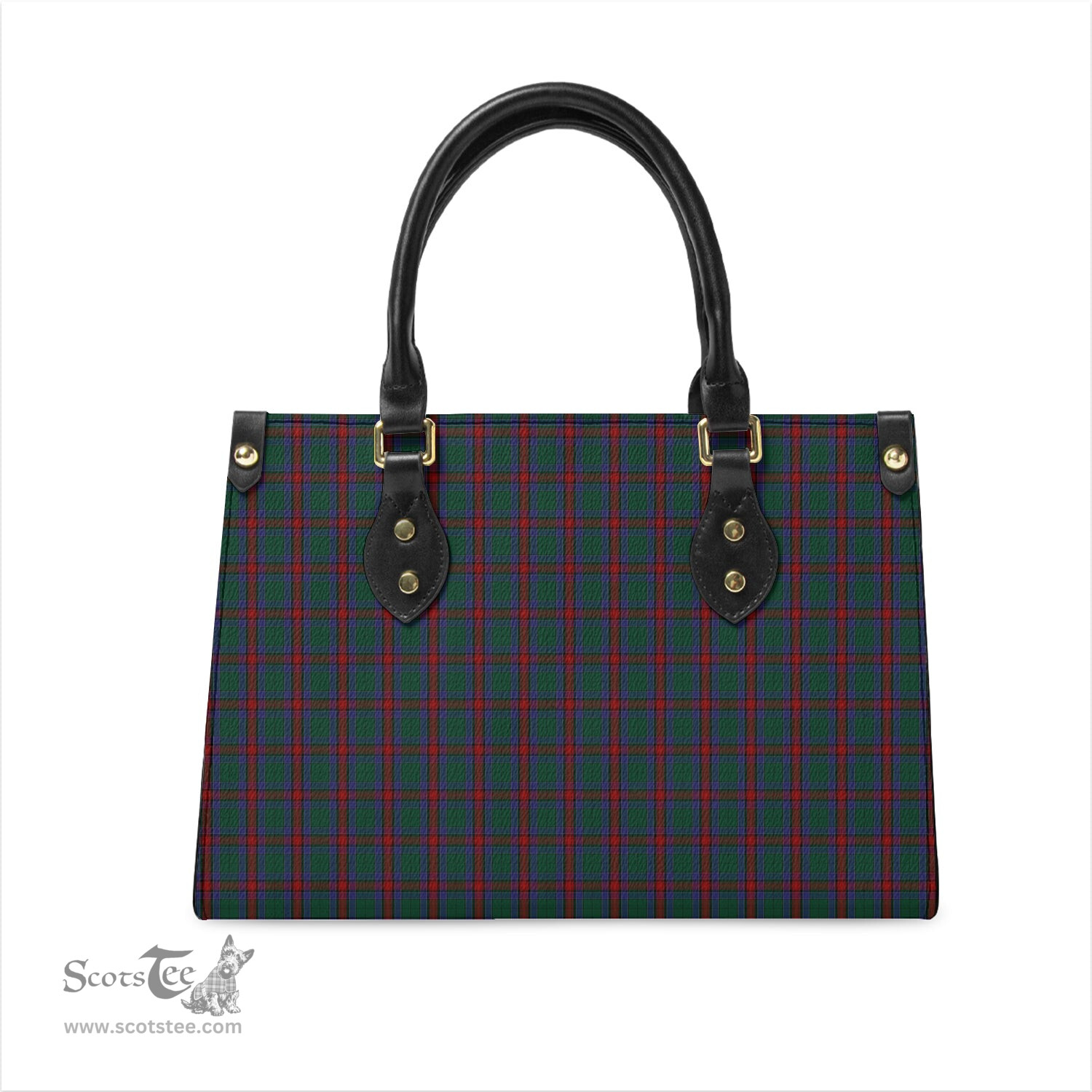 Scottish Jardine Dress Tartan Leather Bag for Women Scottish Plaid Tartan Plaid - ScotsTee - scotstee.com
