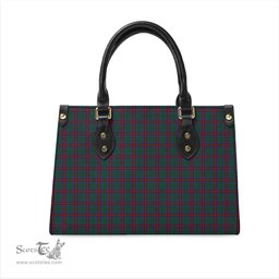 Scottish Jardine Dress Tartan Leather Bag for Women Scottish Plaid Tartan Plaid - ScotsTee - scotstee.com