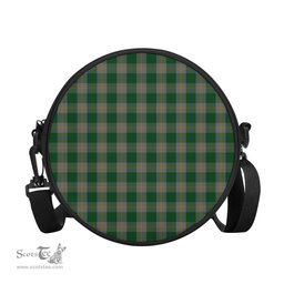 Scottish Ledford Tartan Round Crossbody Bags - Round Purse Scottish Plaid Tartan Plaid - ScotsTee - scotstee.com