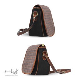 Scottish Leitrim County Ireland Tartan Saddle Crossbody Bag Scottish Plaid Tartan Plaid - ScotsTee - scotstee.com