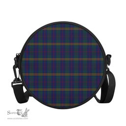 Scottish Jenkins of Wales Tartan Round Crossbody Bags - Round Purse Scottish Plaid Tartan Plaid - ScotsTee - scotstee.com