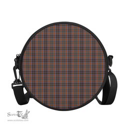 Scottish Leitrim County Ireland Tartan Round Crossbody Bags - Round Purse Scottish Plaid Tartan Plaid - ScotsTee - scotstee.com