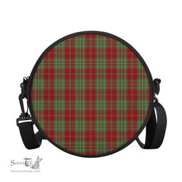 Scottish Leask Tartan Round Crossbody Bags - Round Purse Scottish Plaid Tartan Plaid - ScotsTee - scotstee.com