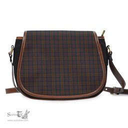 Scottish Laois County Ireland Tartan Saddle Crossbody Bag Scottish Plaid Tartan Plaid - ScotsTee - scotstee.com