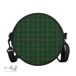 Scottish Kennedy Tartan Round Crossbody Bags - Round Purse Scottish Plaid Tartan Plaid - ScotsTee - scotstee.com
