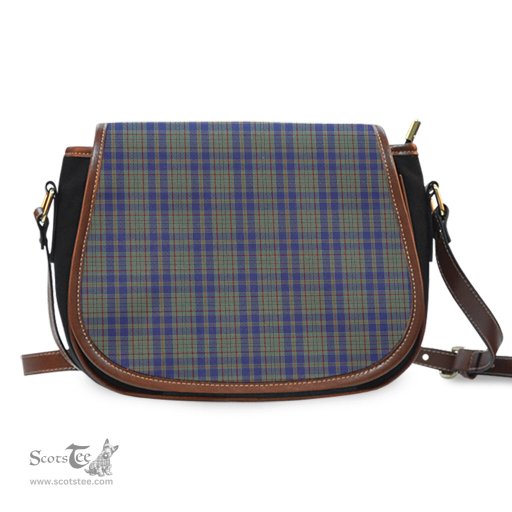 Scottish Kildare County Ireland Tartan Saddle Crossbody Bag Scottish Plaid Tartan Plaid - ScotsTee - scotstee.com