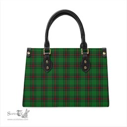 Scottish Kirkaldy Tartan Leather Bag for Women Scottish Plaid Tartan Plaid - ScotsTee - scotstee.com