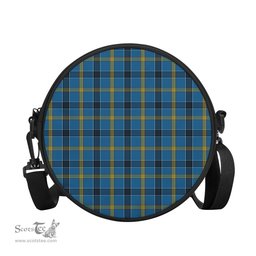 Scottish Laing Tartan Round Crossbody Bags - Round Purse Scottish Plaid Tartan Plaid - ScotsTee - scotstee.com