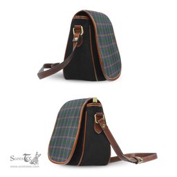 Scottish Kilkenny County Ireland Tartan Saddle Crossbody Bag Scottish Plaid Tartan Plaid - ScotsTee - scotstee.com