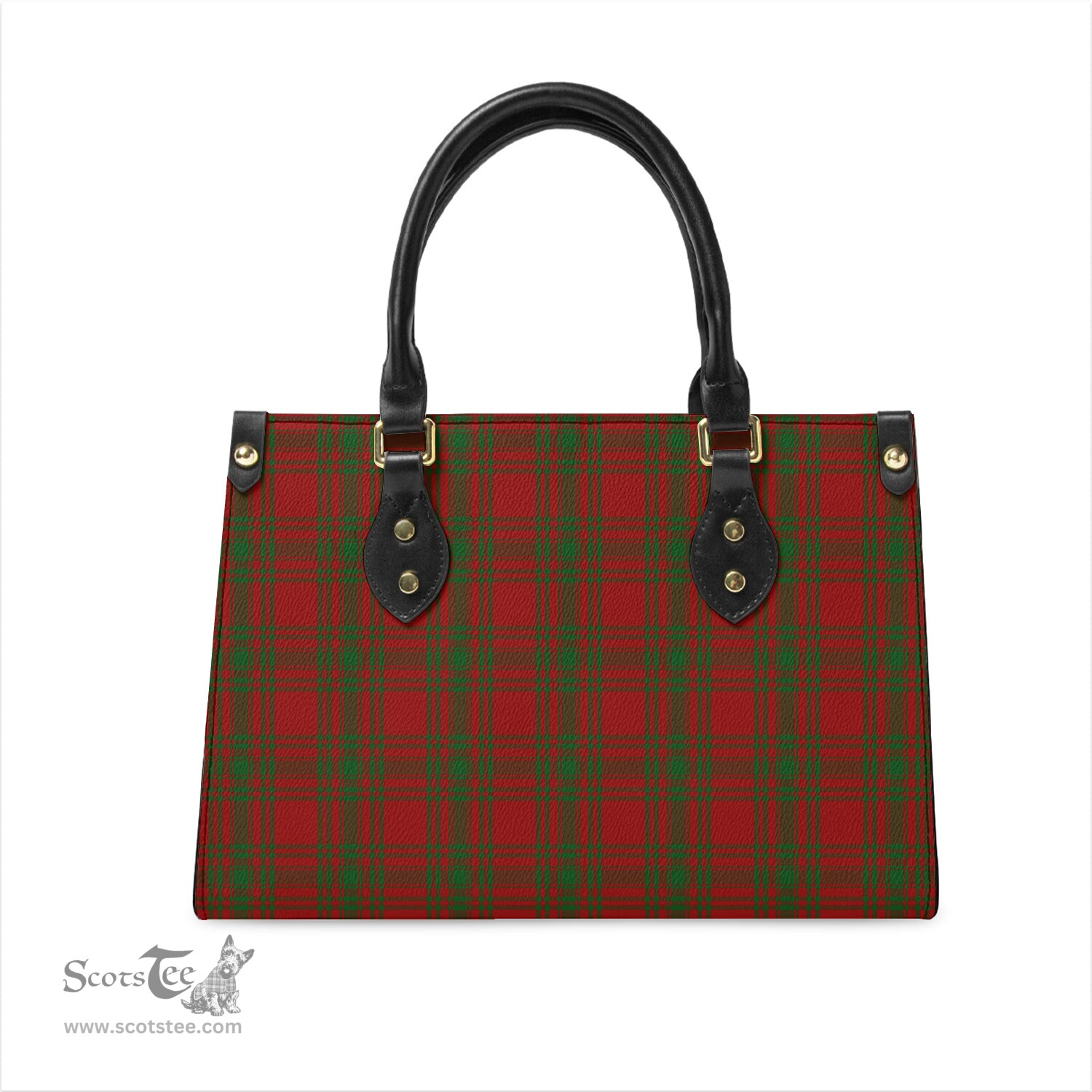 Scottish Kyle Green Tartan Leather Bag for Women Scottish Plaid Tartan Plaid - ScotsTee - scotstee.com
