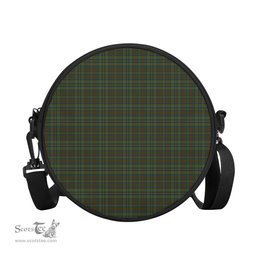 Scottish Kerry County Ireland Tartan Round Crossbody Bags - Round Purse Scottish Plaid Tartan Plaid - ScotsTee - scotstee.com