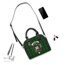Scottish Kincaid Tartan Shoulder Handbags with Family Crest Scottish Plaid Tartan Plaid - ScotsTee - scotstee.com