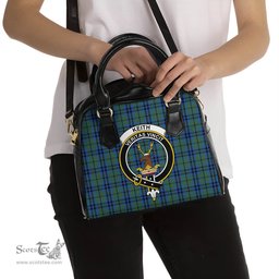 Scottish Keith Tartan Shoulder Handbags with Family Crest Scottish Plaid Tartan Plaid - ScotsTee - scotstee.com