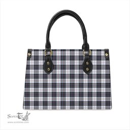 Scottish MacRae Dress Modern Tartan Leather Bag for Women Scottish Plaid Tartan Plaid - ScotsTee - scotstee.com