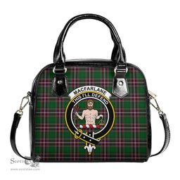 Scottish MacFarlane Hunting Tartan Shoulder Handbags with Family Crest Scottish Plaid Tartan Plaid - ScotsTee - scotstee.com