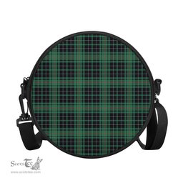 Scottish MacAulay Hunting Ancient Tartan Round Crossbody Bags - Round Purse Scottish Plaid Tartan Plaid - ScotsTee - scotstee.com