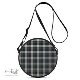 Scottish MacCallum Dress Tartan Round Crossbody Bags - Round Purse Scottish Plaid Tartan Plaid - ScotsTee - scotstee.com