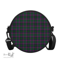 Scottish MacLachlan Hunting Tartan Round Crossbody Bags - Round Purse Scottish Plaid Tartan Plaid - ScotsTee - scotstee.com