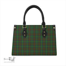 Scottish MacIntosh Hunting Tartan Leather Bag for Women Scottish Plaid Tartan Plaid - ScotsTee - scotstee.com