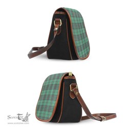 Scottish MacLean Hunting Ancient Tartan Saddle Crossbody Bag Scottish Plaid Tartan Plaid - ScotsTee - scotstee.com