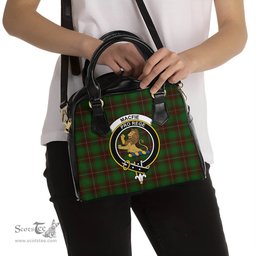 Scottish MacFie Hunting Tartan Shoulder Handbags with Family Crest Scottish Plaid Tartan Plaid - ScotsTee - scotstee.com