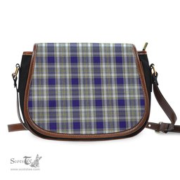 Scottish Livingston Dress Tartan Saddle Crossbody Bag Scottish Plaid Tartan Plaid - ScotsTee - scotstee.com