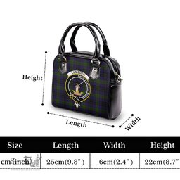 Scottish Lumsden Hunting Tartan Shoulder Handbags with Family Crest Scottish Plaid Tartan Plaid - ScotsTee - scotstee.com