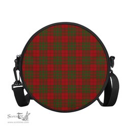 Scottish MacAlister of Glenbarr Tartan Round Crossbody Bags - Round Purse Scottish Plaid Tartan Plaid - ScotsTee - scotstee.com