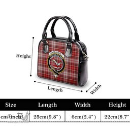 Scottish MacDougall Dress Tartan Shoulder Handbags with Family Crest Scottish Plaid Tartan Plaid - ScotsTee - scotstee.com