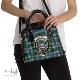 Scottish MacNeil Dress Tartan Shoulder Handbags with Family Crest Scottish Plaid Tartan Plaid - ScotsTee - scotstee.com