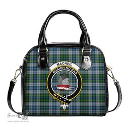 Scottish MacNeil Dress Tartan Shoulder Handbags with Family Crest Scottish Plaid Tartan Plaid - ScotsTee - scotstee.com
