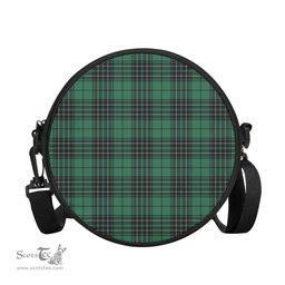 Scottish MacLean Hunting Ancient Tartan Round Crossbody Bags - Round Purse Scottish Plaid Tartan Plaid - ScotsTee - scotstee.com
