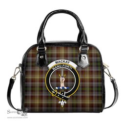 Scottish MacKay of Strathnaver Tartan Shoulder Handbags with Family Crest Scottish Plaid Tartan Plaid - ScotsTee - scotstee.com