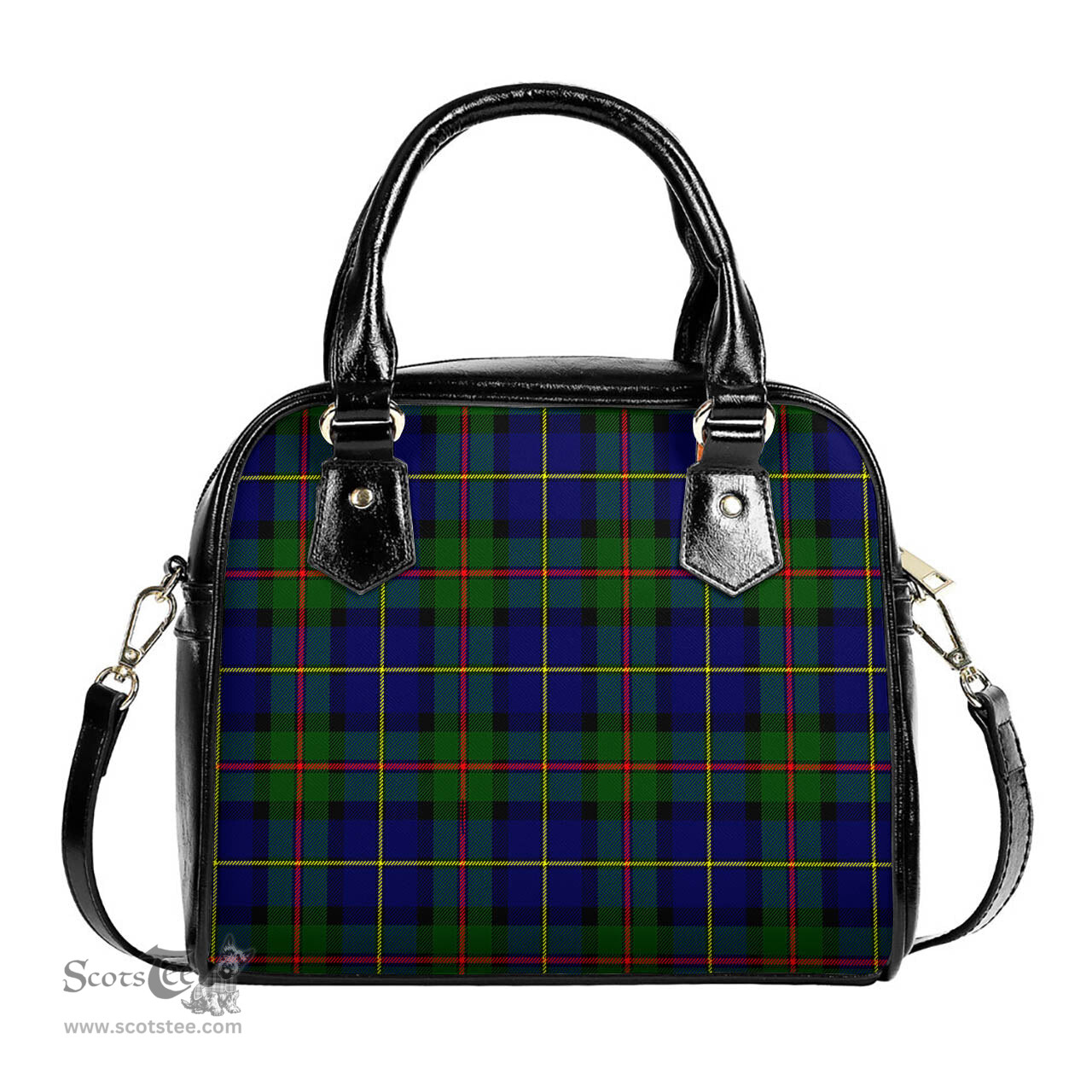 Scottish MacLeod of Harris Modern Tartan Shoulder Handbags Scottish Plaid Tartan Plaid - ScotsTee - scotstee.com