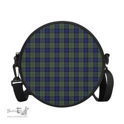 Scottish MacLaren Tartan Round Crossbody Bags - Round Purse Scottish Plaid Tartan Plaid - ScotsTee - scotstee.com
