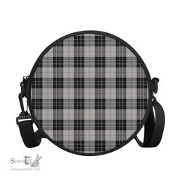Scottish MacPherson Dress Tartan Round Crossbody Bags - Round Purse Scottish Plaid Tartan Plaid - ScotsTee - scotstee.com