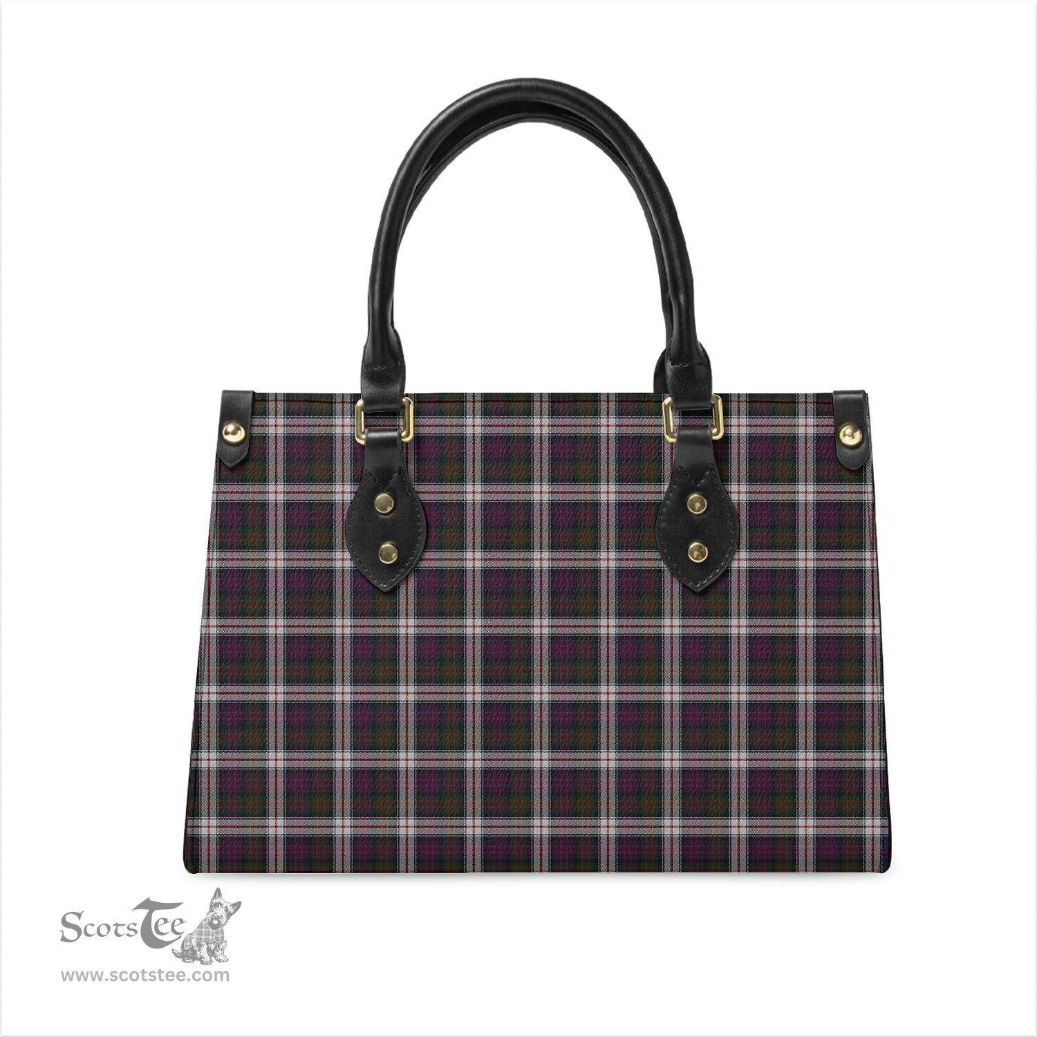 Scottish MacDonald Dress Tartan Leather Bag for Women Scottish Plaid Tartan Plaid - ScotsTee - scotstee.com