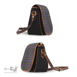 Scottish MacDonell of Glengarry Tartan Saddle Crossbody Bag Scottish Plaid Tartan Plaid - ScotsTee - scotstee.com