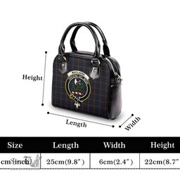 Scottish MacLaine of Lochbuie Hunting Tartan Shoulder Handbags with Family Crest Scottish Plaid Tartan Plaid - ScotsTee - scotstee.com